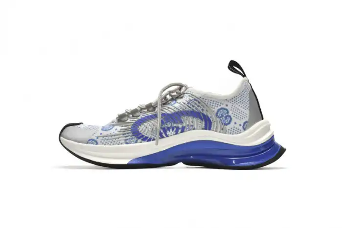 Reps TBK Gucc Run Sneakers White Blue 0124