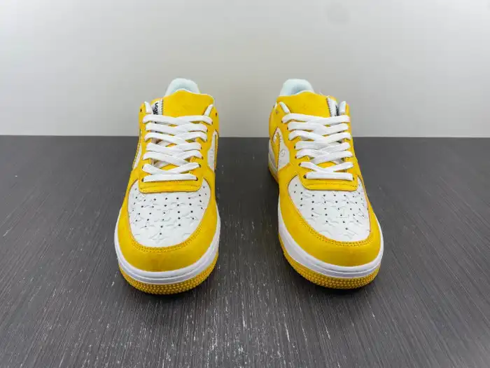 Cheap TBK Louis Vuitton Nike Air Force 1 Low Yellow 0128