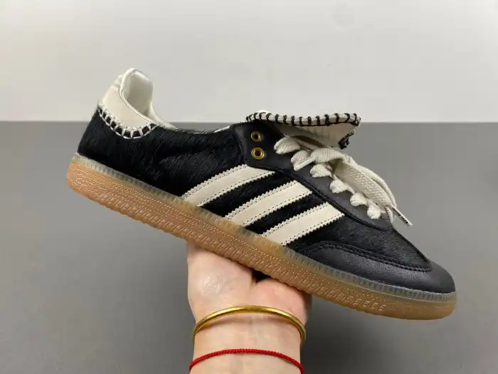 Cheap TBK adidas Samba Pony Tonal Wales Bonner Core Black IE0580 0126