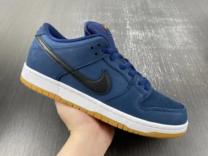 Reps TBK Nike SB Dunk Low Navy Black Gum CW7463-401 0130