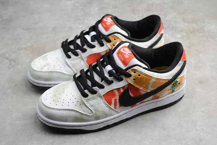 Reps TBK NIKE SB DUNK LOW RAYGUN TIE-DYE WHITE BQ6832-101 0117