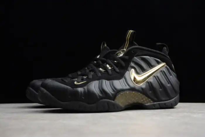 Cheap TBK AIR FOAMPOSITE PRO BLACK METALLIC GOLD 624041-009 0130