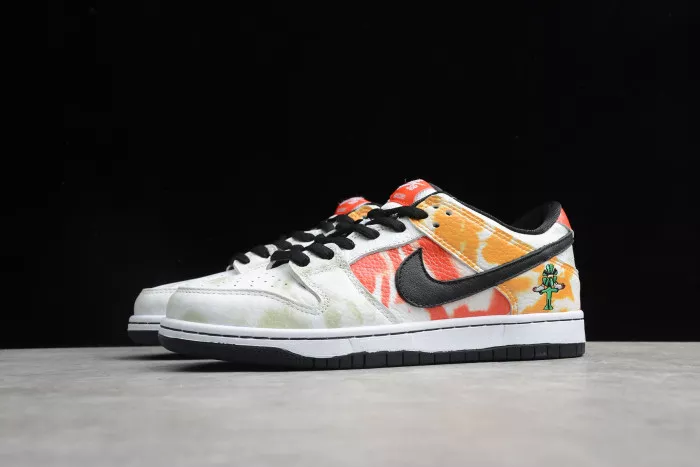 Reps TBK NIKE SB DUNK LOW RAYGUN TIE-DYE WHITE BQ6832-101 0117