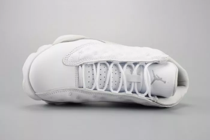 Cheap TBK Air Jordan 13 LowPure Money white mens 310810-100 0112