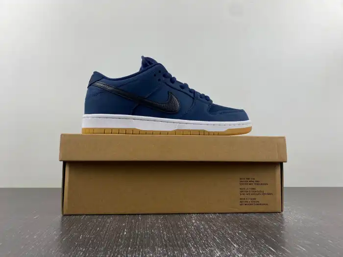 Reps TBK Nike SB Dunk Low Navy Black Gum CW7463-401 0130