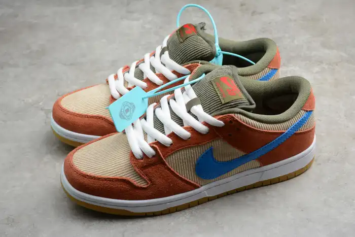 Reps TBK Nike SB Dunk Low Corduroy Dusty Peach BQ6817-201 0125