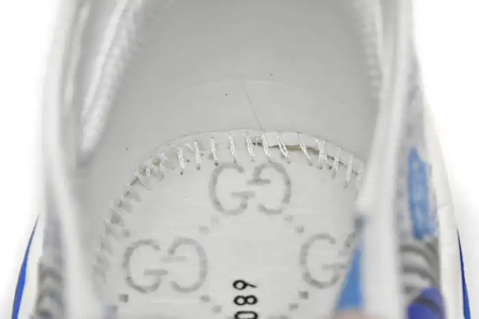 Reps TBK Gucc Run Sneakers White Blue 0124