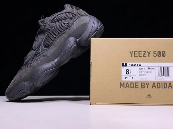 Cheap TBK Adidas Yeezy 500 Utility Black F36640 0129