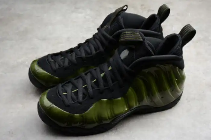 Reps TBK NIKE AIR FOAMPOSITE ONE MEN LEGION GREEN BLACK 314996-301 0130