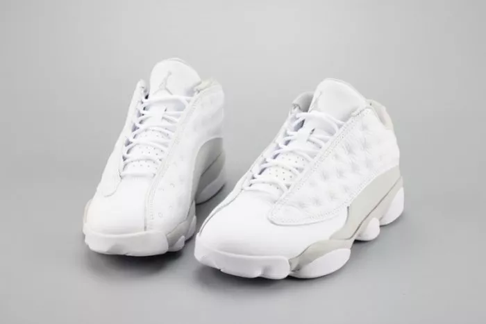 Cheap TBK Air Jordan 13 LowPure Money white mens 310810-100 0112