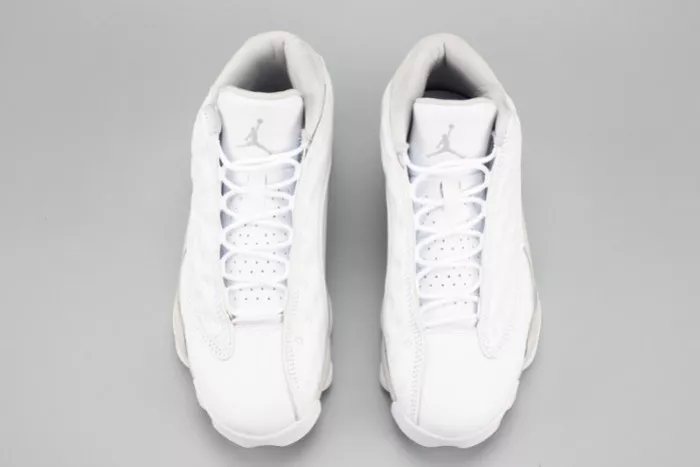 Cheap TBK Air Jordan 13 LowPure Money white mens 310810-100 0112