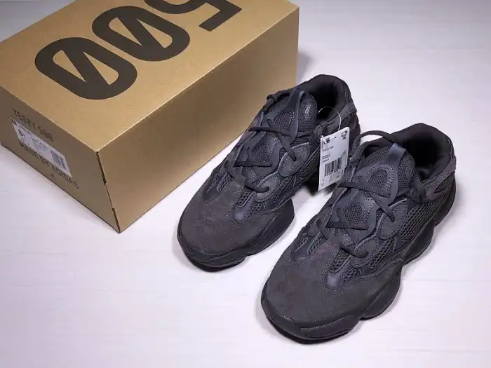 Cheap TBK Adidas Yeezy 500 Utility Black F36640 0129