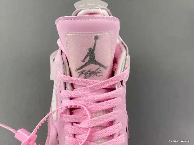 Cheap TBK 4 JORDAN X PINK OFF-WHITE 0207