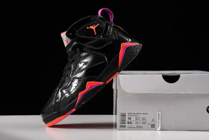 Reps TBK Air Jordan 7 Retro Black Patent 313358-006 0203