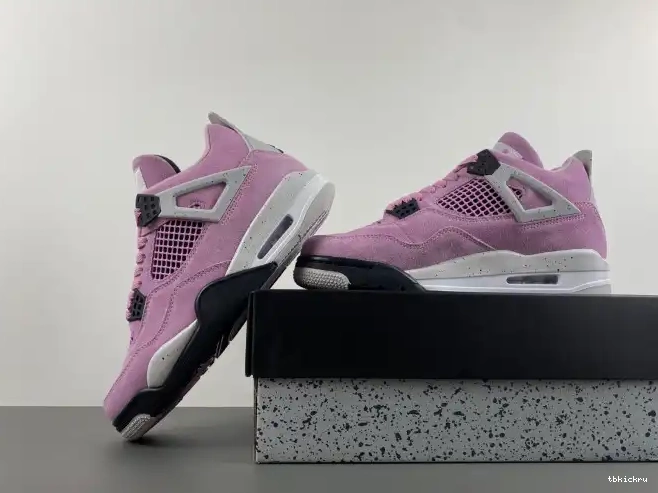 Cheap TBK WMNS Jordan 4 Air Orchid AQ9129-501 0215