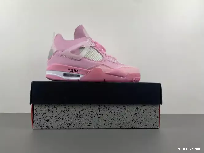 Cheap TBK 4 JORDAN X PINK OFF-WHITE 0207