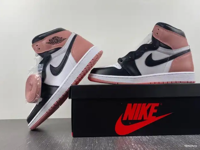 Cheap TBK Og Air Retro High Jordan Rust 1 Nrg Pink 861428-101 0215