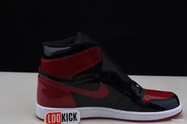 Cheap TBK High OG 555088-063 Jordan Bred Air Patent 1 0213