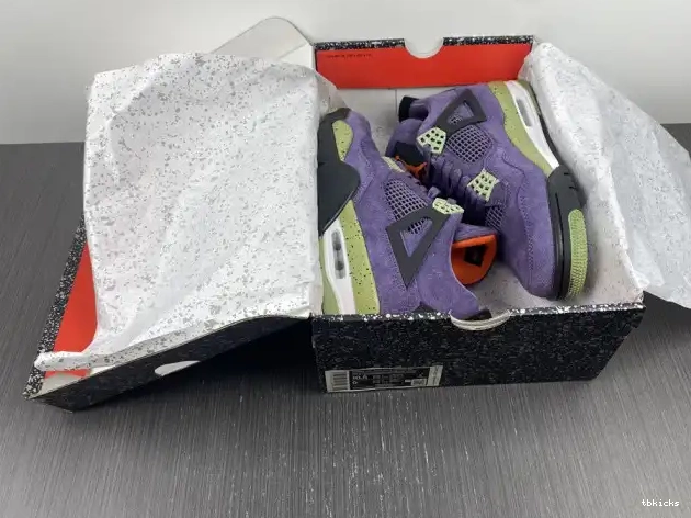 Rep TBK Purple AQ9129-500 Air 4 WMNS Canyon Jordan 0216