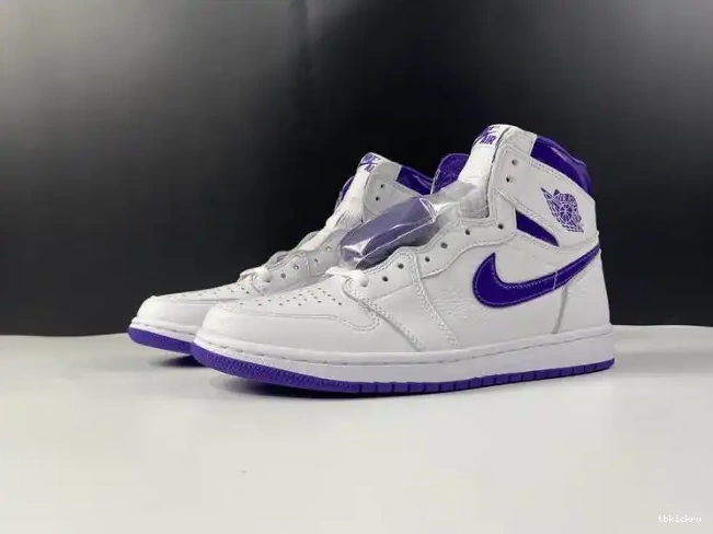 Reps TBK 1 AIR COURT RETRO CD0461-151 JORDAN HIGH PURPLE 0220