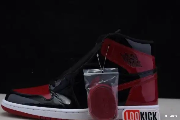 Cheap TBK High OG 555088-063 Jordan Bred Air Patent 1 0213