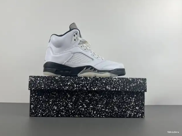 Reps TBK DD0587-110 RETRO 5 JORDAN AIR 'WHITE BLACK' 0226