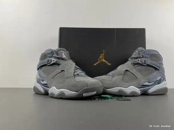 Reps TBK Jordan 8 Grey 305381-014 Cool Retro 0227