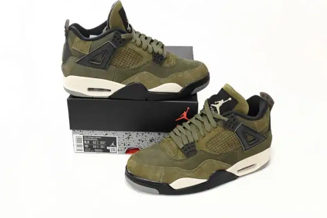 Cheap TBK Jordan Olive FB9927-200 Medium Air 4 Craft 0215