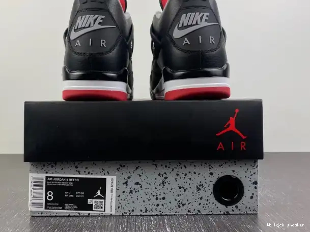 Reps TBK Reimagined FV5029-006 Air Jordan 4 Bred 0227