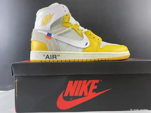 Rep TBK AQ0818-149 White Yellow-Cone Off-White NRG x 1 Powder Air Jordan Dark 0210