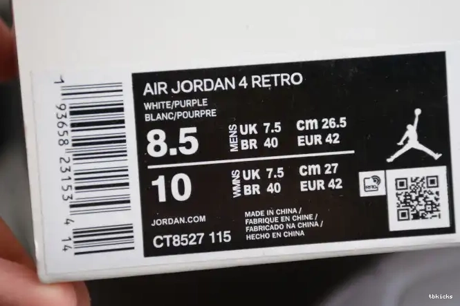 Reps TBK Purple Air Court 4 CT8527-115 Jordan 0211