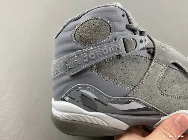 Reps TBK Jordan 8 Grey 305381-014 Cool Retro 0227