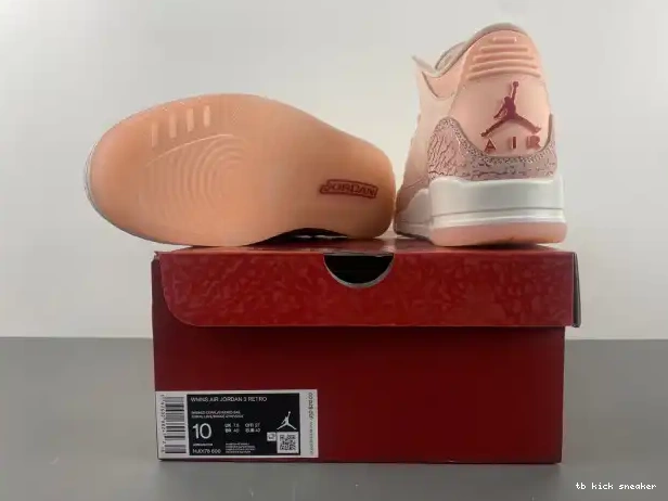 Reps TBK Air Day Jordan 3 HJ0178-600 (W) Valentines 0217