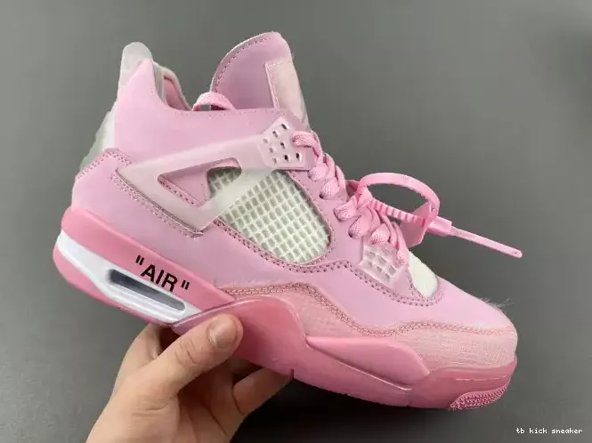 Cheap TBK 4 JORDAN X PINK OFF-WHITE 0207