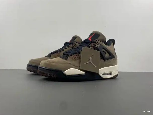 Cheap TBK 4 Retro Air AJ4-882335 Brown Jordan x Travis Scott TS 0218