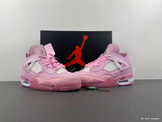 Cheap TBK 4 JORDAN X PINK OFF-WHITE 0207