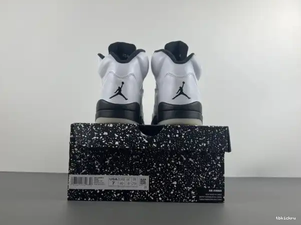 Reps TBK DD0587-110 RETRO 5 JORDAN AIR 'WHITE BLACK' 0226