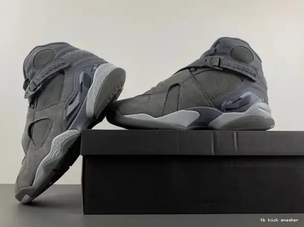 Reps TBK Jordan 8 Grey 305381-014 Cool Retro 0227