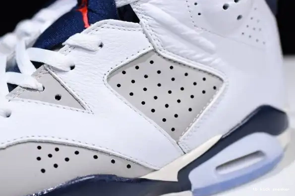Cheap TBK Jordan Grey-Sail Tinker 384664-104 23-Neutral Infrared Air 6 Retro White 0322