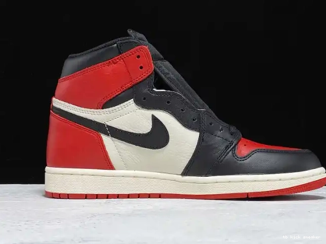 Reps TBK Jordan 1 High Bred OG 555088-610 Air Retro Toe 0319