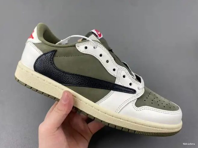 Reps TBK LOW 1 X JORDAN AIR OLIVE SCOTT MEDIUM DM7866-200 TRAVIS OG 0321